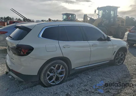 2022 BMW X3 Sdrive30I из США, поврежденный, VIN 5UX43DP00N9K93647